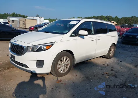 2016 Kia Sedona Lx from USA, damaged, VIN KNDMB5C12G6208997